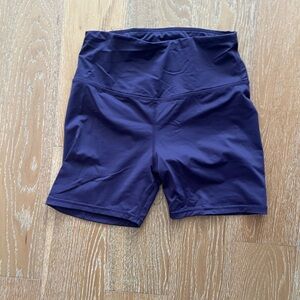 Women's Navy Blue Shorts